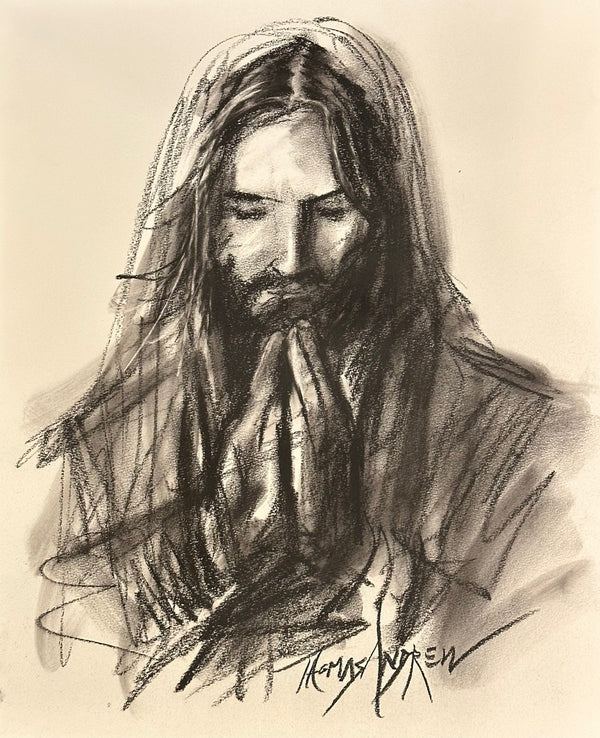 Jesus Praying #05