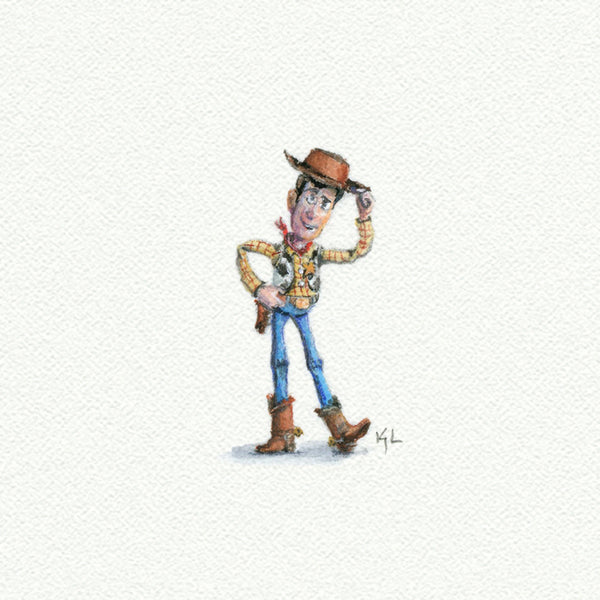 Woody Toy Story reproduction by Karen Libecap